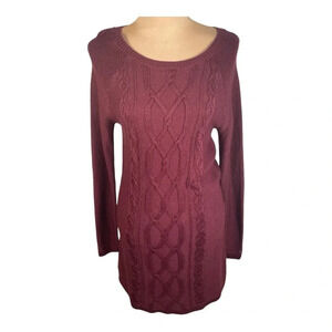 ✨Hollister Burgundy Sweater Dress New Medium